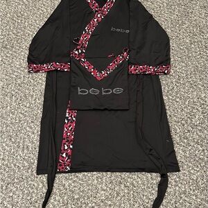 Bebe 2-Piece Bathrobe Nightgown Set